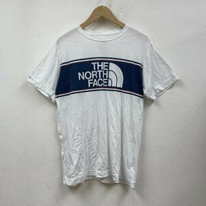 ザノースフェイス 半袖 Tシャツ Shirt ロゴ プリント クルーネック シャツ カットソー Tシャツ Tシャツ M 白 / ホワイト