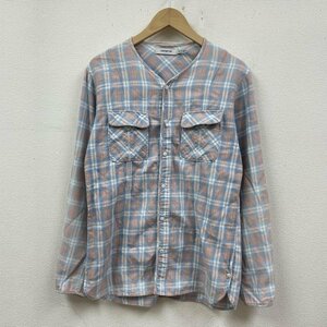 ノンネイティブ NN-S2213 ROAMER SHIRT ノーカラー チェック シャツ シャツ、ブラウス シャツ、ブラウス 表記無し チェック