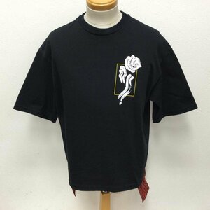 オールモストブラック 18AW-CS06 裾チェックレーヤード プリント 半袖Ｔシャツ 　　　　609 Tシャツ Tシャツ 1