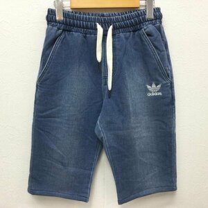 アディダス S18363 Track Denim FT Short トラックデニム ハーフパンツ タグ付 609 パンツ パンツ S インディゴ / インディゴ