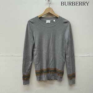  Burberry 14Y 164cmnoba проверка вязаный свитер вязаный, свитер вязаный, свитер 160cm пепел / серый 