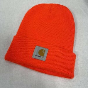 カーハート カーハート ニット帽 ニットキャップ メンズ レディース 帽子 ビーニー 帽子 帽子 FREE 橙 / オレンジ