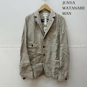 ジュンヤワタナベマン 20SS リネンクロス 3B ジャケット ジャケット、上着 ジャケット、上着 S 灰 / グレー