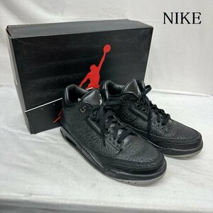 ナイキ AIR JORDAN RETRO 3 FLIP フリップ スニーカー 315767-001 スニーカー 26.0cm 黒 / ブラック