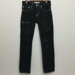 リーバイス EU511-0073 511 SLIM ストレート ジーンズ ブラックパッチ Dリング ジップポケット付 パンツ パンツ 28インチ 無地