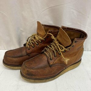  Red Wing собака печать 97 год производства 875 Irish setter кожа Work ботинки 90s Vintage ботинки ботинки US:9