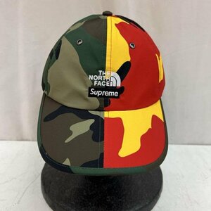 シュプリーム×ノースフェイス 24SS Split 6 Panel スプリット 6パネル キャップ NN52402I 帽子 帽子 FREE