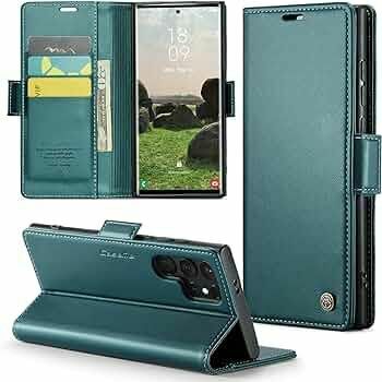Galaxy S24 Ultra 用 ケース 手帳型 財布型 カードポケット付き ギャラクシー