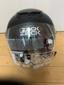 ZACKジェットヘルメット wシールド