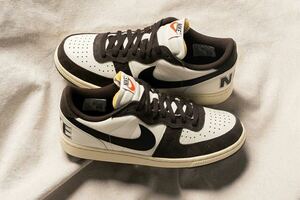 26cm US8 Nike Terminator Low Velvet Brown ターミネーター ロー ベルベット ブラウン 茶 ミシガン Georgetown unc high cdg FN7815-200