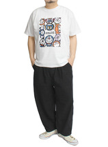 【新品】 3L ホワイト 藤子不二雄 90周年 半袖 Tシャツ メンズ 大きいサイズ プリント クルーネック カットソー_画像2