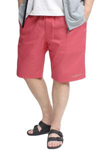 【新品】 3L ピンク コンバース CONVERSE ショートパンツ メンズ 大きいサイズ 刺? プリント ツイル チノ ロゴ ハーフパンツ ショーツ