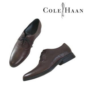 新品未使用 COLE HAAN ZERO GRAND 0S 本革 レザー ドレスシューズ ビジネスシューズ メンズ8 26.0cm コールハーン ブラウン 2405202