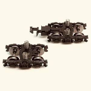 TOMIX DT21BN new compilation electro- push car (1 piece coupler less type ) 2 piece entering black color push car frame / black color wheel specification 113 series /115 series /415 series / crab 24 for 