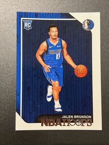 JALEN BRUNSON RC 2018-19 PANINI Hoops basketball NBA ジェイレンブランソン　ルーキーカード