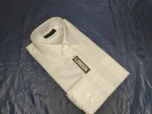 M寸・新品／日本製・形態安定ブロードレギュラーシャツ■オフホワイト_画像1