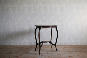  Britain antique * old tree side table /o cage .naru/ wooden desk / stand for flower vase / display shelf / desk working bench / store furniture / display pcs / England Vintage furniture 