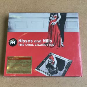 送料無料☆THE ORAL CIGARETTES『Kisses and Kills』初回限定盤CD＋DVD90分収録☆カード付☆美品☆アルバム☆オーラルシガレッツ☆341