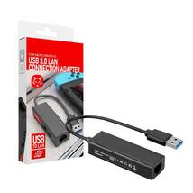 スイッチ用アダプター ニンテンドー switch 有線 ネット環境改善 USB LAN接続 PC アダプター Nintendo LANアダプター Switch用 Windows_画像1