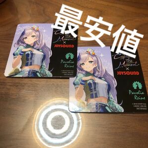 ホロライブ　バヴォリア・レイネ joysound ジョイサウンド　JOYSOUND コラボ　コースター　通常ver 二枚セット