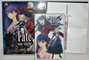  16 【定形郵便簡易書留】【中古品】 PCゲーム Fate/stay night 初回限定版 TYPE-MOON タイプムーン フェイト ステイナイト ノーツ