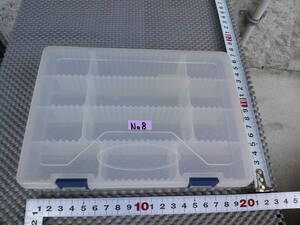 No8 メイホウ ルアーケース パーツケース タックルボックス
