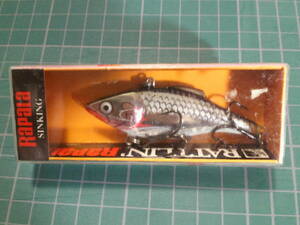 ルアー　B-6　RAPALA　ラパラ　バイブレーション　Silver　7cm,16g