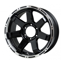 TOYO OPEN COUNTRY R/T 225/55R18 MAD CROSS MC-76 ブラック/リムポリッシュ 18インチ 8J+25 6H-139.7_画像1