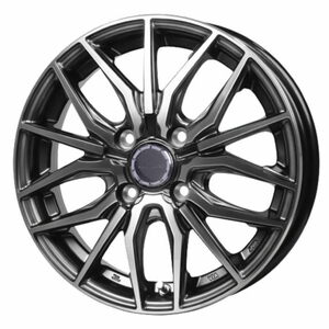 TOYO PROXES R1R 195/50R15 Precious AST M4 ガンメタポリッシュ 15インチ 5.5J+50 4H-100 4本セット