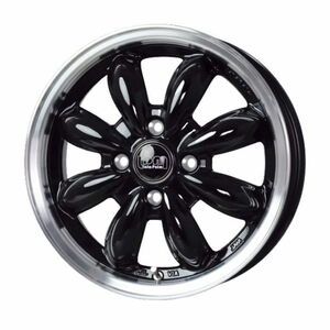 TOYO OPEN COUNTRY R/T 165/60R15 LaLa Palm CUP2 ピアノブラック 15インチ 4.5J+45 4H-100 4本セット