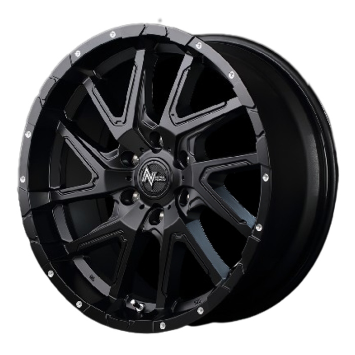 TOYO OPEN COUNTRY R/T 265/65R17 NITRO POWER DERINGER セミグロスブラック 17インチ 8J+20 6H-139.7 4本セット