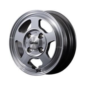 TOYO OPEN COUNTRY R/T 145/80R12 80/78N Garcia Chicago 5 メタリックグレーポリッシュ 12インチ 4B+42 4H-100 4本セット