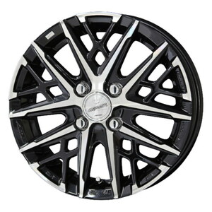 TOYO PROXES R1R 195/50R15 SMACK GRAIVE サファイアブラック 15インチ 5.5J+38 4H-100 4本セット