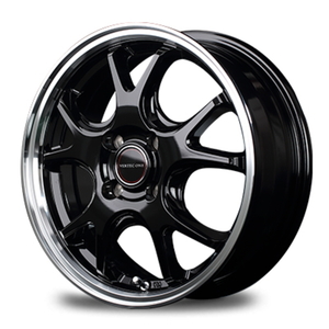 TOYO OPEN COUNTRY AT3 WL 185/65R15 VERTEC ONE EXE5 グロッシーブラック/リムポリッシュ 15インチ 5.5J+43 4H-100 4本セット