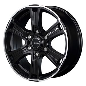 TOYO PROXES CL1 SUV 225/60R17 Garcia SS REVOLVER セミグロスブラック 17インチ 6.5J+38 6H-139.7 4本セット