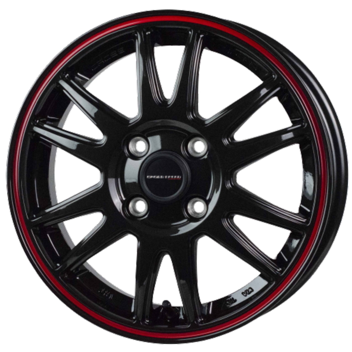 TOYO PROXES TR1 165/55R15 CROSS SPEED CR6 グロスガンメタ+レッドライン 15インチ 5.5J+50 4H-100 4本セット