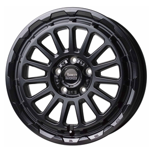 TOYO PROXES R1R 255/40R17 BARKLEY HARDROCK RIZARD セミグロスブラック 17インチ 7J+38 5H-114.3 4本セット