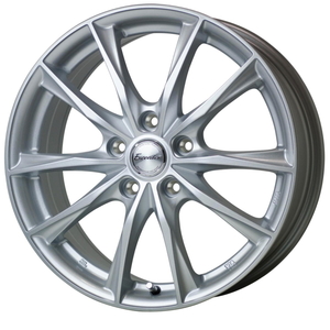 TOYO PROXES R1R 225/50R16 Exceeder E06 メタルシルバー 16インチ 6.5J+48 5H-114.3 4本セット