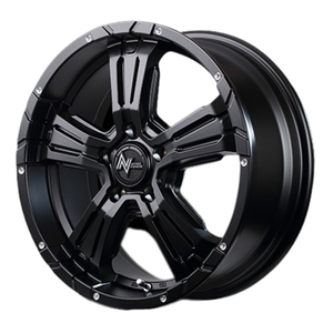 TOYO PROXES R1R 225/45R17 NITRO POWER CROSS CLAW セミグロスブラック 17インチ 7J+40 5H-114.3 4本セット