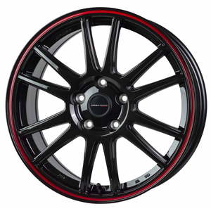 TOYO PROXES R1R 245/40R18 CROSS SPEED CR6 グロスガンメタ+レッドライン 18インチ 8J+45 5H-100 4本セット