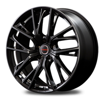 TOYO PROXES R1R 215/45R17 VERTEC ONE GLAIVE ブラック/リムエッジ 17インチ 7J+50 5H-100 4本セット_画像1