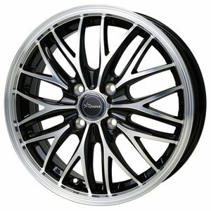 TOYO PROXES R1R 205/45R16 Chronus CH-113 メタリックブラックポリッシュ 16インチ 6J+45 4H-100 4本セット