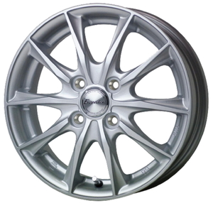 TOYO PROXES R1R 225/45R16 Exceeder E06 メタルシルバー 16インチ 5.5J+50 4H-100 4本セット