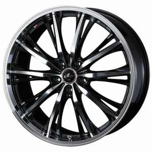 TOYO PROXES R1R 225/45R16 LEONIS RT PBMC 16インチ 6.5J+52 5H-114.3 4本セット