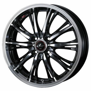 TOYO PROXES R1R 225/45R16 LEONIS RT PBMC 16インチ 6J+42 4H-100 4本セット