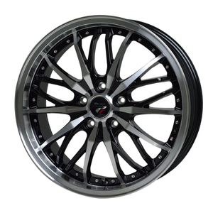 TOYO PROXES R1R 255/35R18 Precious HM-3 メタリックブラックポリッシュ 18インチ 7.5J+55 5H-114.3 4本セット