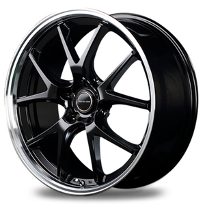TOYO OPEN COUNTRY AT3 WL 245/65R17 VERTEC ONE EXE5 グロッシーブラック/リムポリッシュ 17インチ 7J+48 5H-100 4本セット