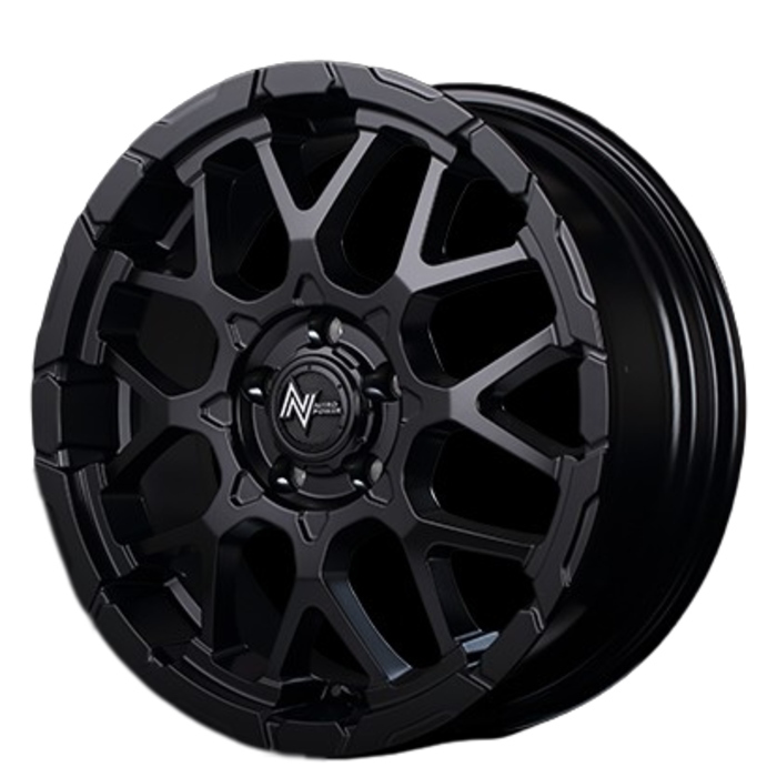 TOYO TRANPATH mp7 225/50R18 NITRO POWER M28 BULLET セミグロスブラック 18インチ 7J+35 5H-114.3 4本セット