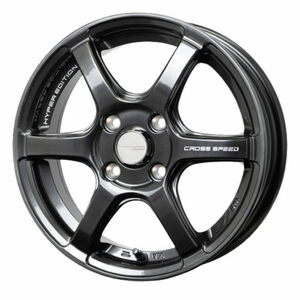 TOYO PROXES CL1 SUV 195/65R16 CROSS SPEED RS6 ブラック 16インチ 6J+45 4H-100 4本セット