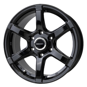 YOKOHAMA PARADA PA03 215/70R15C 109/107S BISON BN-04 メタリックブラック 15インチ 6J+44 6H-139.7 4本セット